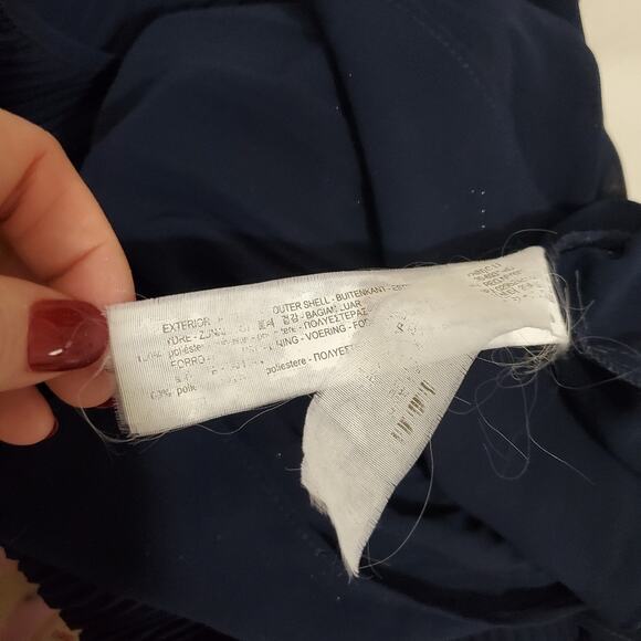 Zara | Pleated Lightweight Sleeveless Keyhole Back Blouse - Picture 8 of 8